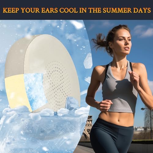 Revolutionary SOULWIT Cooling Gel Earpads for Jabra Evolve2 65 & 40 – Experience Ultimate Comfort with Breathable Ice Silk Fabric – Superior Replacement Ear Cushions for On-Ear Wireless Headsets – Perfect for Long Hours of Use in Sleek Black – Elevate Your Listening Experience with Enhanced Performance and Style