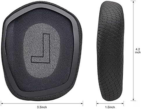 MOLGRIA Premium Replacement Ear Pads for Logitech G733 Wireless Gaming Headset – Superior Comfort & Sound Isolation in Sleek Silver Design, Effortless Installation and Long-lasting Durability for Enhanced Gaming Experience