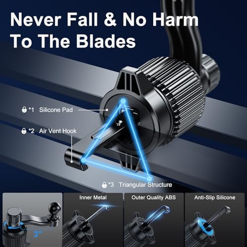 Z Fold 5 Gravity Car Mount – Versatile Dual-Form Phone Holder for Samsung Galaxy Fold Series, Google Pixel, and i Phone 16 with Thick Case Compatibility – Enhanced Stability for Safe Navigation and Hands-Free Convenience