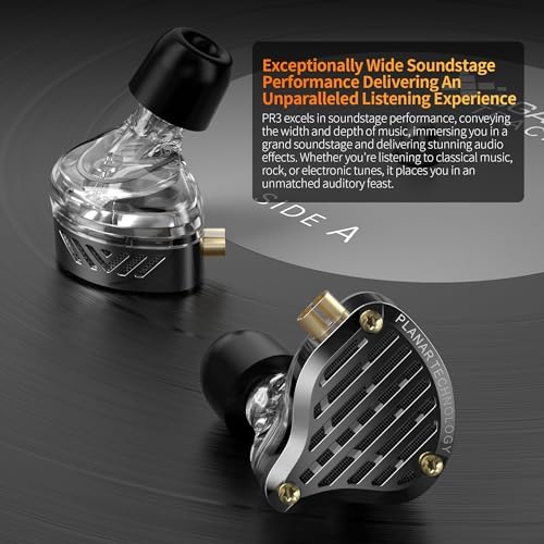 KZ ZSN Pro Hybrid In-Ear Earbud Headphones – High-Fidelity Audio with Dynamic Driver & Balanced Armature, Stylish Metal Faceplate, Detachable Cable for Custom Connectivity – Perfect for i Phone & Android Use, Ideal for Fitness & Everyday Listening (Blue, No Mic)