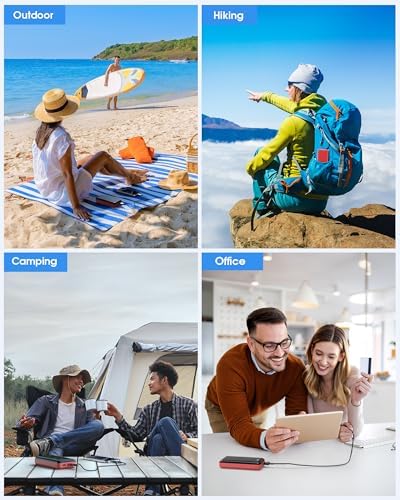 High-Capacity 50,000 m Ah Portable Charger Power Bank – 22.5 W Fast Charging Battery Pack with USB-C Quick Charge, 3 Outputs & 2 Inputs, LED Display for i Phone 16/15/14/13, Samsung & Android Devices – Ultimate Travel Companion for All-Day Power