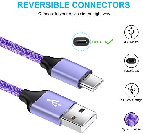 Ultra-Fast Type C Charger Cable for Samsung Galaxy S Series – High-Speed USB-C Charging Solution with Compact Wall Adapter for Unmatched Compatibility and Durability – Ideal for Busy Lifestyles and Travel Needs