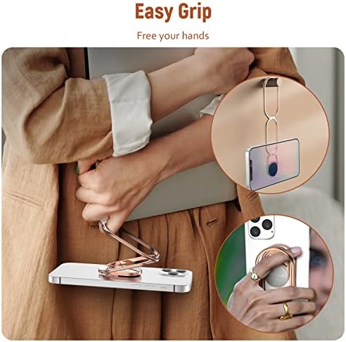 360° Rotating Phone Ring Holder with Magnetic Car Mount – Ultimate Finger Grip Stand for Smartphones and Tablets – Enhanced Stability with Durable Zinc Alloy – Versatile 2-in-1 Design for Desk and On-the-Go Use – Perfect for i Phone, i Pad, and More – Effortless Attachment and Removal – Ideal for Travel, Gaming, and Everyday Safety – High-Quality 3 M Adhesive for Secure Fit – Responsive Customer Support for Hassle-Free Experience – Compatible with Various Car Models and Surfaces – Enjoy Unmatched Convenience and Style with this Premium Phone Accessory