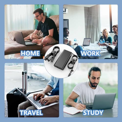 High-Performance 180 W Ga N Charger Adapter for Dell Precision 7680, 7670, 7770, 7780 – Ultra-Fast and Versatile AC Power Supply with 19.5 V 9.23 A Output – Compatible with Multiple Models Including 7510 to 7550 – Ideal for Professionals Seeking Reliable Power Solutions – Includes US Power Cable for Instant Use