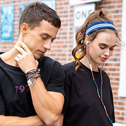 Vibrant URIZONS Nylon Braided Tangle-Free Earbuds with High-Definition Sound & Built-in Microphone – Stylish Wired Headphones Compatible with i Phone, i Pad, Mac, Android, and Samsung Devices for Ultimate Audio Enjoyment and Hands-Free Calling