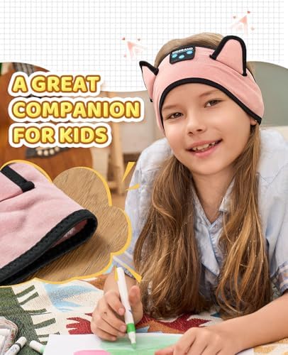 Ultimate Kids Bluetooth Headphones for Safe and Stylish Listening – Versatile Wired Playback Option with Volume Limiting Technology – Durable and Lightweight Design for Travel, School, and Home Use – Adjustable Headband for Customized Comfort – Compatible with Kindle, Tablets, and Cell Phones – Perfect for Boys and Girls