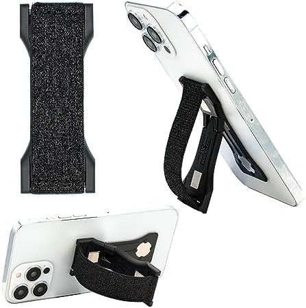 Premium LOVEHANDLE PRO Silicone Phone Grip – Versatile Magnetic Mount & Kickstand for Smartphones/Tablets – Bubblegum Pink Glow – Effortless One-Handed Control & Enhanced Device Compatibility – Waterproof & Easy-to-Clean Design for Stylish Protection and Functionality – Ideal for Selfies, Texting, and Streaming – Innovative 360° Kickstand for Vertical/Horizontal Use – Durable Silicone Strap with Strong Internal Magnets – Perfect for Everyday Use – Family-Owned Quality from Texas