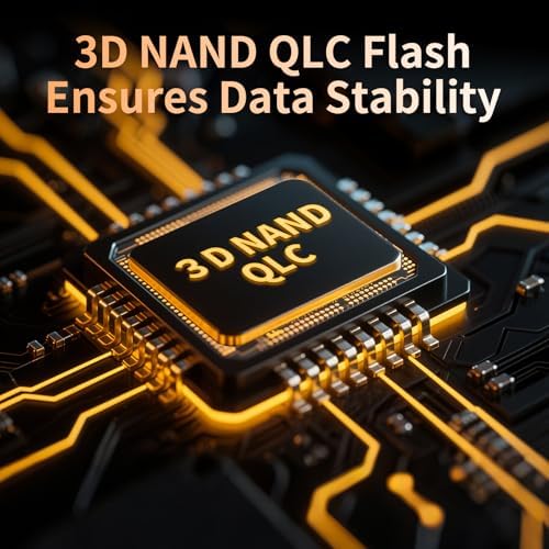 Transform Your PC Performance with the 128 GB SATA III SSD – High-Speed Internal Solid State Drive Featuring 500 MB/s Read Speed, Shock-Resistant Durability, and Advanced 3 D TLC NAND Technology for Reliable Data Storage and Enhanced System Responsiveness