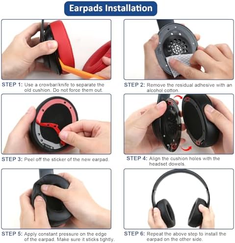 Upgrade Your Audio Experience with Premium Noise-Isolating Memory Foam Ear Pads for Studio 2 & 3 Headphones – Waterproof Protein Leather Cushions in Blue for Unmatched Comfort and Enhanced Sound Quality