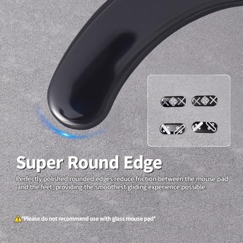 Transform Your Gameplay with immoenuc Glass Mouse Skates for Logitech G502 X Plus & Lightspeed – Ultra-Smooth, Durable Feet Pads for Enhanced Speed and Precision in Gaming Performance!