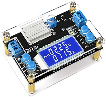 DROK Ultra-Adjustable DC Buck Converter – Precision Power Supply with 1.2 V-32 V Output and 12 A Capacity, Ideal for Solar Energy Systems, RV Applications, and Golf Cart Energy Management – LCD Display for Real-Time Voltage Monitoring and Dual Mode Operation DROK Ultra-Adjustable DC Buck Converter – Precision Power Supply with 1.2 V-32 V Output and 12 A Capacity, Ideal for Solar Energy Systems, RV Applications, and Golf Cart Energy Management – LCD Display for Real-Time Voltage Monitoring and Dual Mode Operation