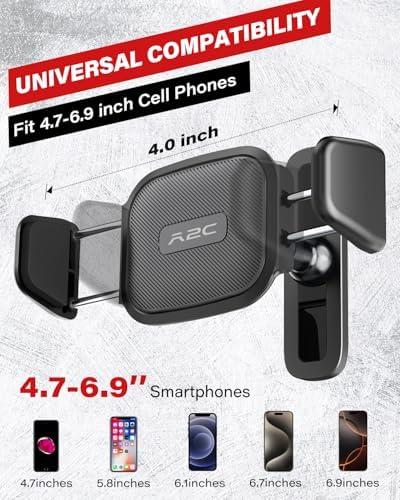 APPS2 Car Gym Magnetic Phone Holder – 360-Degree Adjustable Mount for Smartphones (4.7-6.5″) – Durable Alloy Base & Joint – Sleek Design for Enhanced Safety & Convenience on the Road – Optimal Viewing Angles for Navigation & Hands-Free Calls – Reliable Magnetic Grip for Secure Smartphone Support – Compact Gym Phone Accessory for Easy Installation & Use – Elevate Your Driving Experience with Robust Performance & Stylish Aesthetics