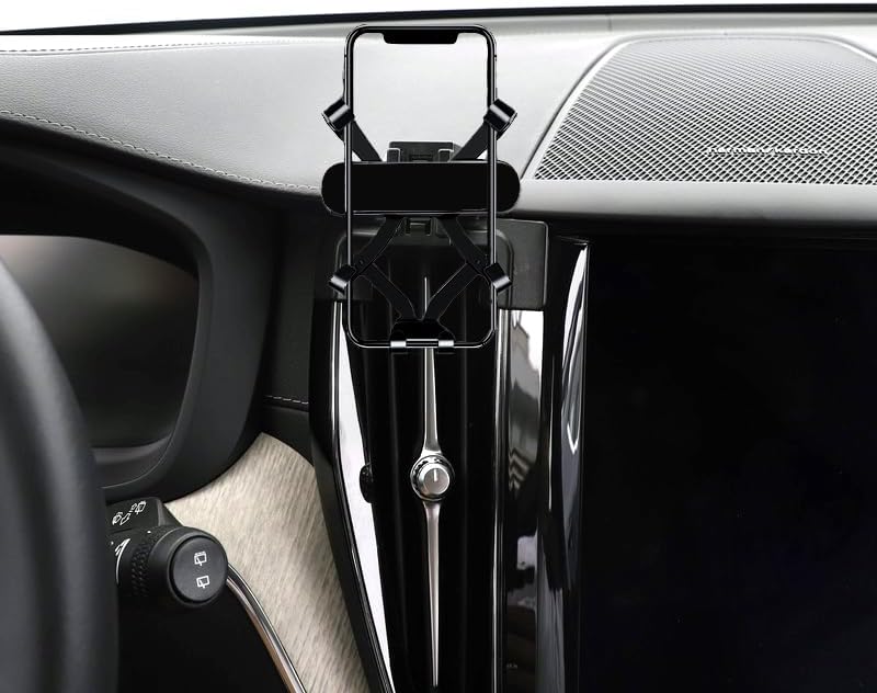 Volvo S90 2017-2024 Premium Phone Holder – Innovative Air Vent Car Mount for Enhanced Navigation & Safety – Effortless Installation with 360-Degree Rotation & Robust Grip for Ultimate Convenience and Style