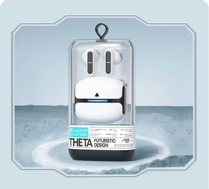 Premium Waterproof Wireless Bluetooth Earbuds with Enhanced Bass – 36-Hour Playtime for Uninterrupted Gaming and Fitness – Ergonomic Comfort for Daily Use – Seamless Compatibility with All Devices – Ideal for Sports, Workouts, and Music Lovers – Sleek White Design