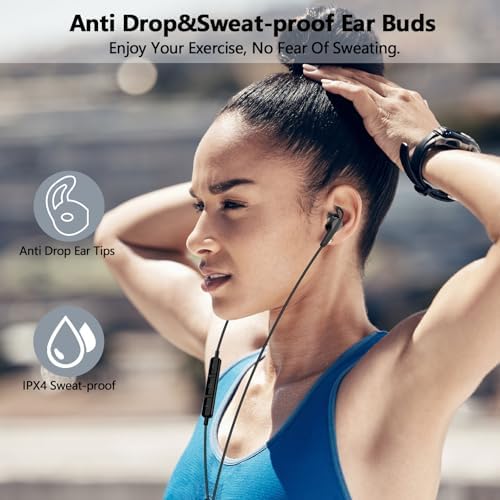 Premium USB-C Earbuds with Noise Cancellation – Comfortable Sports Earphones for i Phone 16 & Android – Built-in Mic and Remote Control for Effortless Calls and Music – Exceptional Sound Clarity for Commuting, Workouts, and Relaxation – Lightweight Design for All-Day Comfort – Compatible with Samsung Galaxy S25, S24 Plus, and More