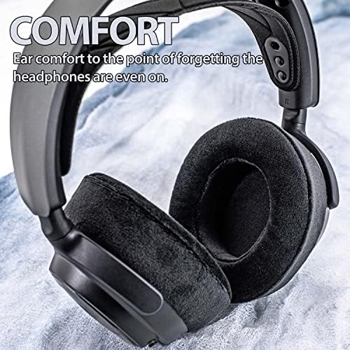 Upgrade Your Audio Experience with TRANSTEK’s Premium Velour Earpads for Arctis Nova Pro Wired Headset – Exceptional Comfort & Enhanced Sound Isolation for Gamers & Audiophiles – Durable, Easy-to-Install Replacement Cushions Perfectly Compatible with Wired Models