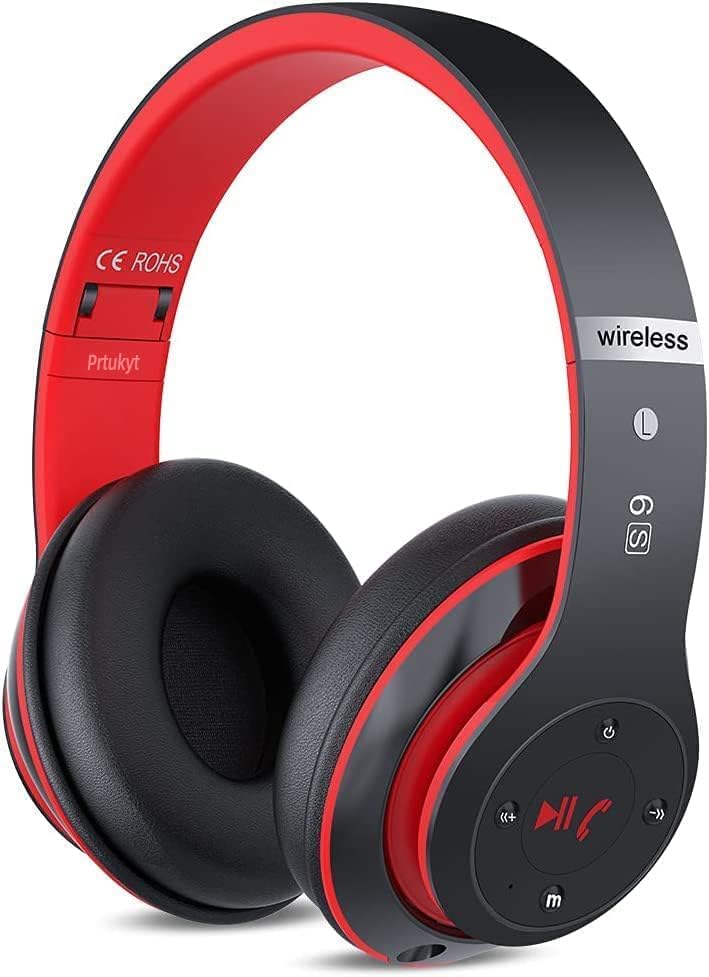 Ultimate Hi-Fi Over-Ear Wireless Bluetooth Headphones – Stylish Black & Gold Design with Built-In Microphone, FM Radio, and Foldable Portability for Superior Comfort and Enhanced Sound Experience