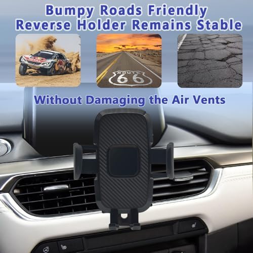 COMETURE Mazda-Specific Car Phone Holder Mount – Premium 360-Degree Adjustable Smartphone Cradle for i Phone & Android – Effortless Installation & Enhanced Driving Safety Accessory for Mazda 6 (2016-2017)