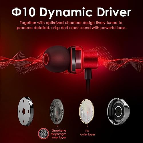 PALOVUE USB Type C Magnetic In-Ear Earbuds with Integrated Mic & Volume Control – Universal Compatibility for Google Pixel, Samsung, One Plus, Huawei, Sony & Mac Book – Ergonomic Design for All-Day Comfort & Premium Audio Quality for Audiophiles