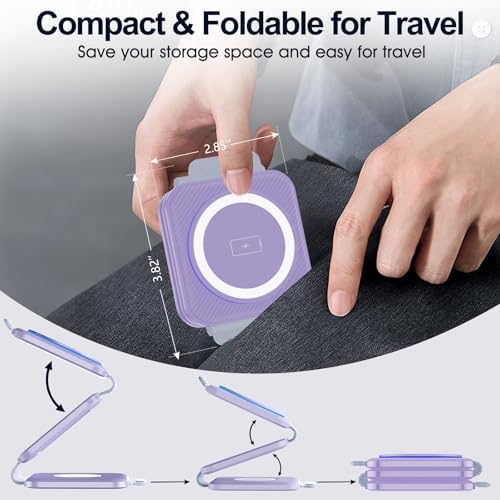 Compact 3-in-1 Foldable Wireless Charging Hub for Samsung Devices – Ultimate Travel Solution for Galaxy S25 Ultra, S24, Z Flip 6/5, Watch 7, and Buds Pro3 – Safe, Sleek, and Efficient Docking Station for All Your Charging Needs – Ideal for Home, Office, and On-the-Go Power Management – Space-Saving Design with Advanced Safety Features – Includes USB Type-C Cable and 18 W Power Adapter – Elevate Your Charging Experience with This Versatile, Multi-Device Station