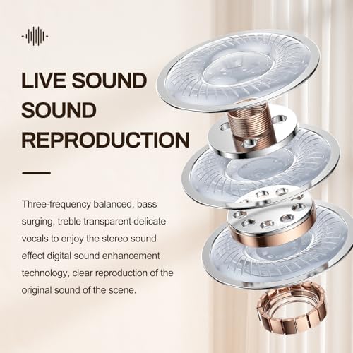 Ultra-Compact Wireless Sleep Earbuds | Advanced Bluetooth 5.4 Noise Cancelling Headphones for Side Sleepers | Immersive Hi-Fi Stereo & Deep Bass | Invisible White Comfort for Disturbance-Free Rest and Daily Use