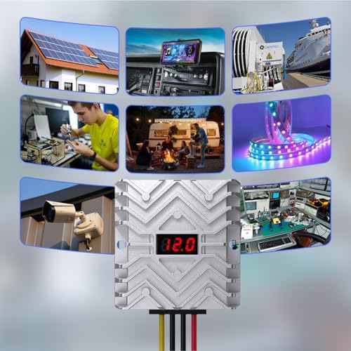 Elevate Your Power Solutions with the Versatile 12 V to 24 V DC-DC Step-Up Converter – Perfect for Golf Carts, LED Lighting, and Automotive Systems – 120 W Output, 5 A Current for Unmatched Efficiency and Easy Installation in Any Setting