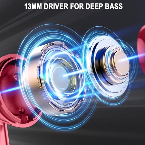 Elevate Your Audio Experience with Jxrev Bluetooth 5.4 Wireless Earbuds – Immerse in High-Fidelity Stereo Sound and Enjoy Effortless Calls with Advanced 4 ENC Noise-Cancelling Technology – Unmatched 40-Hour Playback in a Portable Charging Case – IP7 Waterproof for All-Weather Performance and Rapid USB-C Charging – Experience Ultimate Freedom in Every Beat!