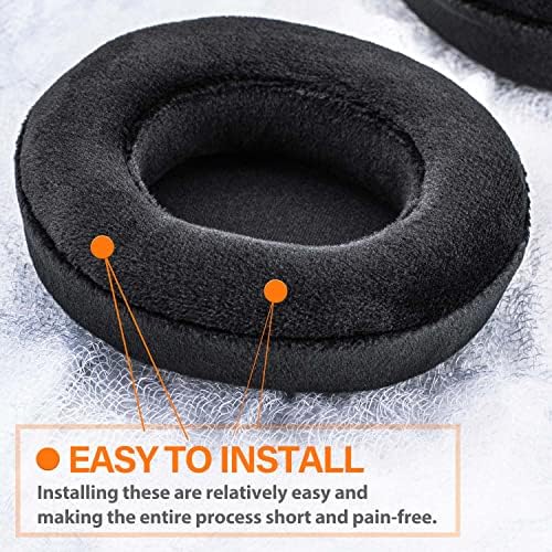 Upgrade Your Audio Experience with TRANSTEK’s Premium Velour Earpads for Arctis Nova Pro Wired Headset – Exceptional Comfort & Enhanced Sound Isolation for Gamers & Audiophiles – Durable, Easy-to-Install Replacement Cushions Perfectly Compatible with Wired Models