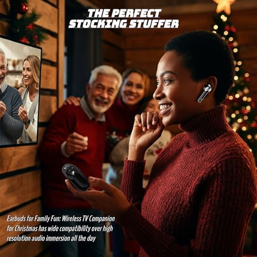 RAHMANIA 5.4 Bluetooth Wireless Earbuds – Next-Gen Noise Cancelling Headphones for i Phone & Gaming – 47-Hour Continuous Playtime, Deep Bass Sound – Ultimate Portable Charging & Crystal-Clear Call Clarity for On-the-Go Music Enthusiasts