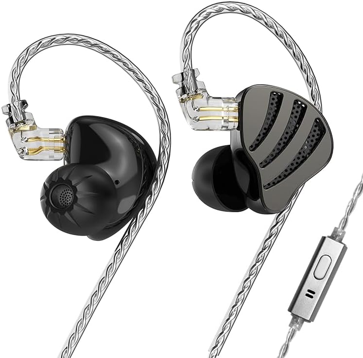 Unleash Superior Sound Quality with CCA ND Nice Hybrid Driver IEM Earphones – Premium Audio Precision Featuring 1 BD & 1 DD, Durable Metal Faceplate, and Versatile 2-Pin Detachable Cable for Ultimate Comfort and Compatibility