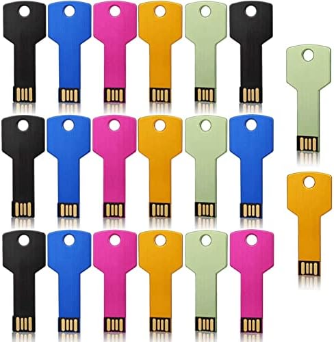 JUANWE 32 GB USB Flash Drive 5 Pack – Vibrant Colorful Thumb Drives for Easy Data Storage, Durable Waterproof Metal Pendrive, USB 2.0 for Fast File Transfer, Perfect for Students and Professionals – Portable Zip Drives Ideal for Organizing and Sharing Files