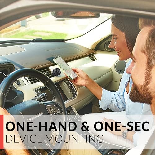 Revolutionary 2025 All-Metal Magnetic Air Vent Phone Mount – Ultimate Hands-Free Car Accessory for i Phones & Androids | Secure One-Hand Operation & Enhanced Safety Features for Seamless Navigation | Universal Smartphone Holder for Effortless Driving Experience