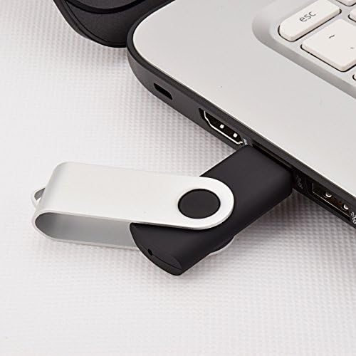 JUANWE 10-Pack 2 GB USB Flash Drives – Reliable Portable Memory with 360° Swivel Design for Effortless Data Management – Ideal for Computers, Cars & On-the-Go Storage – Durable USB 2.0 Thumb Drives for Quick File Transfers and Backup Solutions