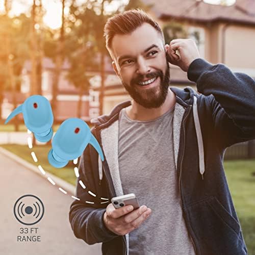 Revolutionary Ash Rose True Wireless Earbuds with Advanced Touch Controls | Bluetooth 5.0 Technology for Effortless Connection | 18-Hour Rechargeable Battery & Compact Charging Case | Seamless Siri & Google Assistant Integration | Perfect for On-the-Go Audio Enthusiasts