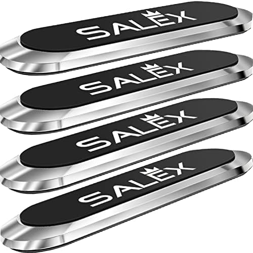 Elevate Your Driving Experience with SALEX 4-Pack Magnetic Phone Mounts – Versatile Dashboard and Wall Holder for Smartphones and Tablets – Universal Compatibility with Strong Adhesive Grip – Sleek Black Design for Cars, Trucks, and Home Use – Hands-Free Navigation and Call Convenience – Durable and Easy Installation for Ultimate Accessibility