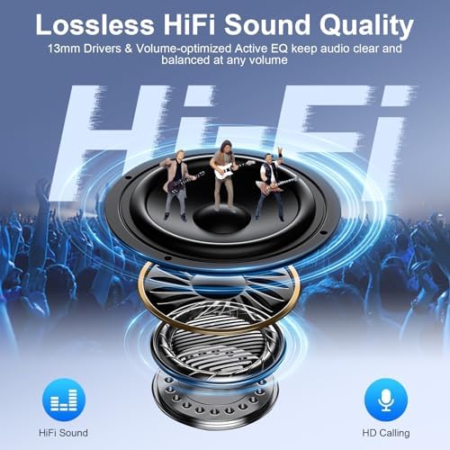 Samsung Galaxy S25 & S24 Ultra Bluetooth 5.3 Wireless Earbuds – Premium Noise Cancelling Headphones with IPX7 Waterproof Rating for Ultimate Durability, Enhanced Bass Stereo Sound, Built-in Mic, and LED Display – Perfect for Sports, Daily Use, and Intense Workouts