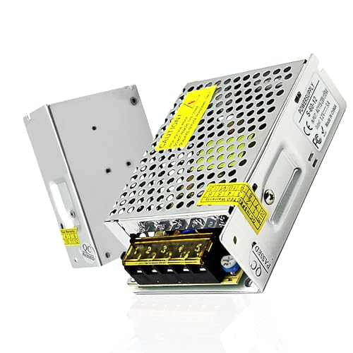 High-Performance 600 W AC to DC Power Adapter – Universal 110 V/220 V Input to Stable 12 V Output – Perfect for LED Lighting, CCTV Surveillance, and RV Power Solutions – Robust 50 A Switching Regulator for Dependable Energy Delivery and Enhanced Device Compatibility