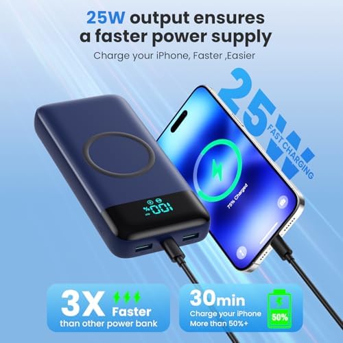 Ultimate 40800 m Ah Multi-Device Wireless Power Bank with Integrated Cables – 15 W Fast Charging Hub for i Phone 16/15/14/13/12 and Samsung Galaxy Series – Exceptional Portability, PD QC 4.0 Technology, LCD Indicator, Lightweight Design for Effortless On-the-Go Power Solutions – Unrivaled Compatibility and Safety Assurance