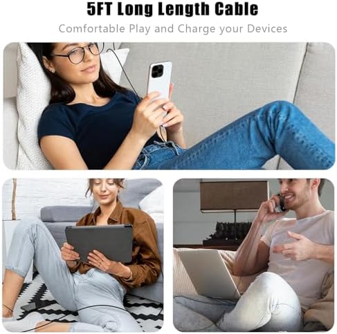 30 W USB-C Fast Charger for Motorola Edge & Razr – Rapid Power Delivery with 5 FT Cable – Essential Charging Solution for 2021-2024 Smartphones – Compact, Durable, and Safe for Everyday Use