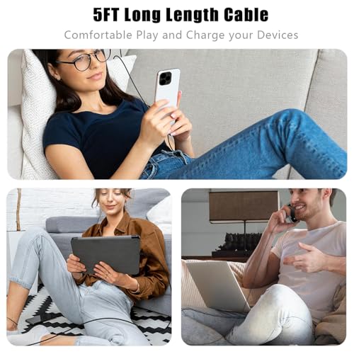 Ultra-Fast 20 W USB-C Charger for Samsung Galaxy – 5 FT Type C Cable for Rapid Charging Efficiency – Compatible with S10+, S9, A Series & More – Perfect Power Adapter for Home, Office, and Travel Use – Durable and Reliable Charging Solution for All Your Devices