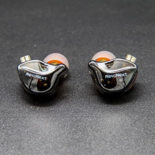 Professional Hi-Fi In-Ear Monitor Headphones with Detachable Cable – Ergonomic Noise-Canceling Earbuds for Musicians, Drummers & Singers – Exceptional Sound Isolation & Built-In Microphone – Versatile Compatibility for Studio & Stage Performance