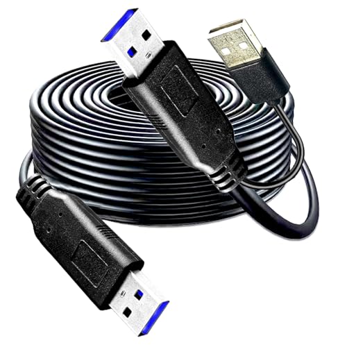 YOTETION 25 FT USB 3.0 A to C Cable – Ultra-Fast 5 Gbps Data Transfer & Universal Compatibility for Laptops, Smartphones, and Tablets – Durable, Flexible Length for Enhanced Charging and Seamless Connectivity