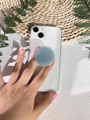 Stylish Handmade Resin Phone Grip Stand – Collapsible Cell Phone Holder for Enhanced Usability and Comfort – Chic Transparent Base for Smartphones & Kindles – Cute, Portable Accessory Ideal for On-the-Go Hands-Free Viewing