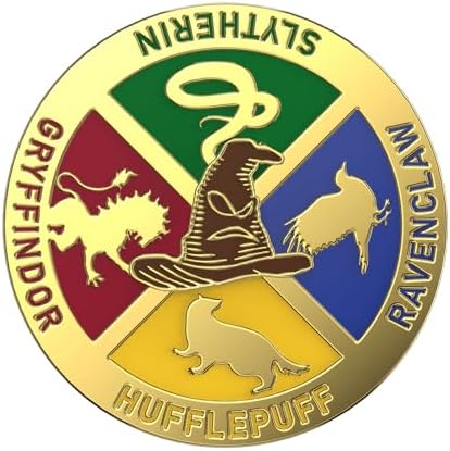 Enamel Spinner Sorting Hat Pop Socket: Stylish Phone Grip with Kickstand for Enhanced One-Handed Use and Maximum Compatibility, Ideal for i Phone, Samsung, and More – Quick Swap Top Design for Personalized Style and Effortless Wireless Charging