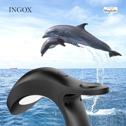 Revitalize Your Charging Routine with the 4-in-1 Magnetic Wireless Charging Station – Fast Charge Dock for i Phone 16/15/14/13/12 Pro/Max/Plus/Mini, Air Pods Pro/3/2, and Apple Watch Series 9/8/7/6/SE/5/4/3 in Elegant Black Dolphin Finish – Space-Saving Multi-Device Charger with 20 W Power Output and Safety Features for Effortless Use