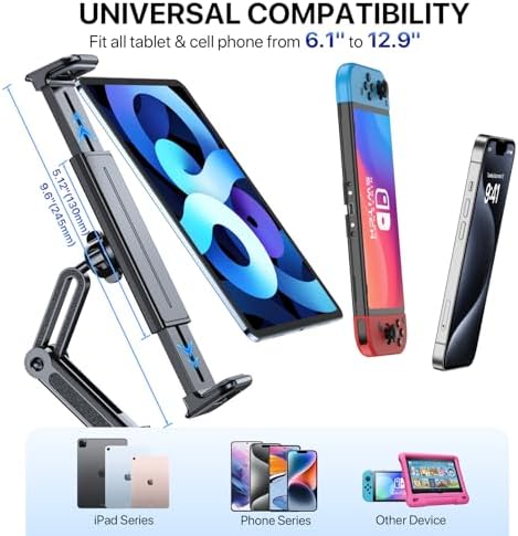 Miracase Adjustable Long Neck Car Cup Phone Holder – Upgraded Universal Smartphone Mount for i Phone, Samsung, and Google – Stylish Pink Design for Enhanced Stability and Easy Access to Navigation and Music – Perfect Vehicle Accessory for Safe Hands-Free Driving