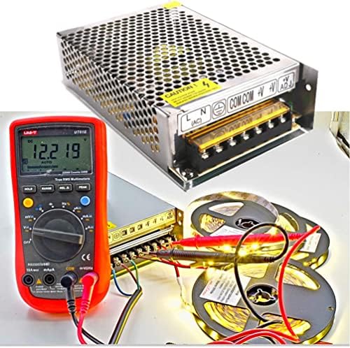PHEVOS 12 A 5 V Universal Power Supply Adapter – High-Efficiency AC to DC Transformer for Raspberry Pi, CCTV, LED Lighting & Computer Projects – Reliable Power Solution with Safety Features for Enhanced Device Performance and Versatile Applications