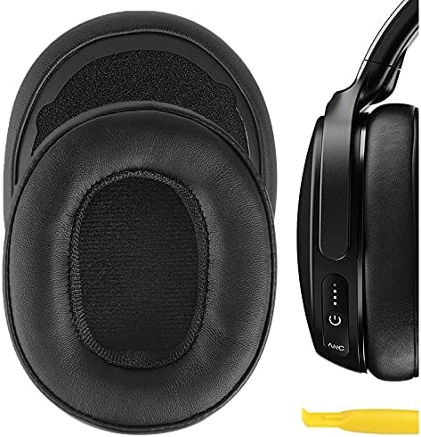 Geekria Quick Fit Replacement Ear Pads for Skullcandy Venue Wireless ANC Headphones – Premium Memory Foam Cushions for Enhanced Comfort and Superior Sound Isolation, Effortless Installation, Stylish Black Design