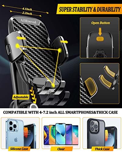 Revolutionize Your Driving with the Qi2 15 W Tesla Phone Mount Charger: Fast Charging, Heat Restriction, and Unmatched Suction for Model Y & 3 – Perfectly Compatible with i Phone 16-12 Series, Includes 40″ C-C Cable for Seamless Connectivity and Safety