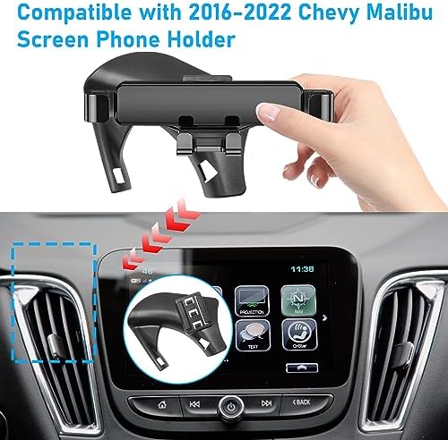 Toyota Tundra & 2 nd Gen Sequoia Magnetic Phone Holder for Air Vent (2007-2013) – Anti-Shake 360° Rotation Dashboard Stand – Premium Black Automotive Accessory for Safe Hands-Free Navigation and Streaming
